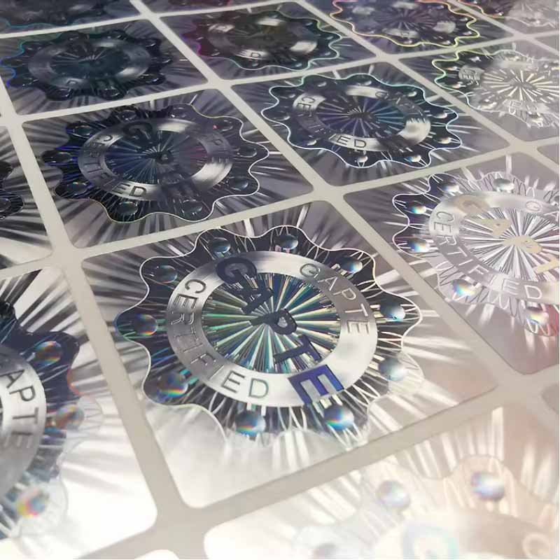 Best Tamper Evident QR Code Anti-Counterfeit Labels Factory Secure Custom Printing wholesale