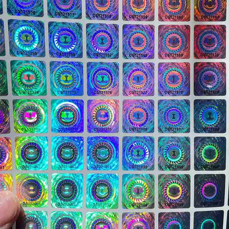 Best RDY OEM ODM Custom Anti-Counterfeit Labels Factory Size Color QR Scratch Option wholesale
