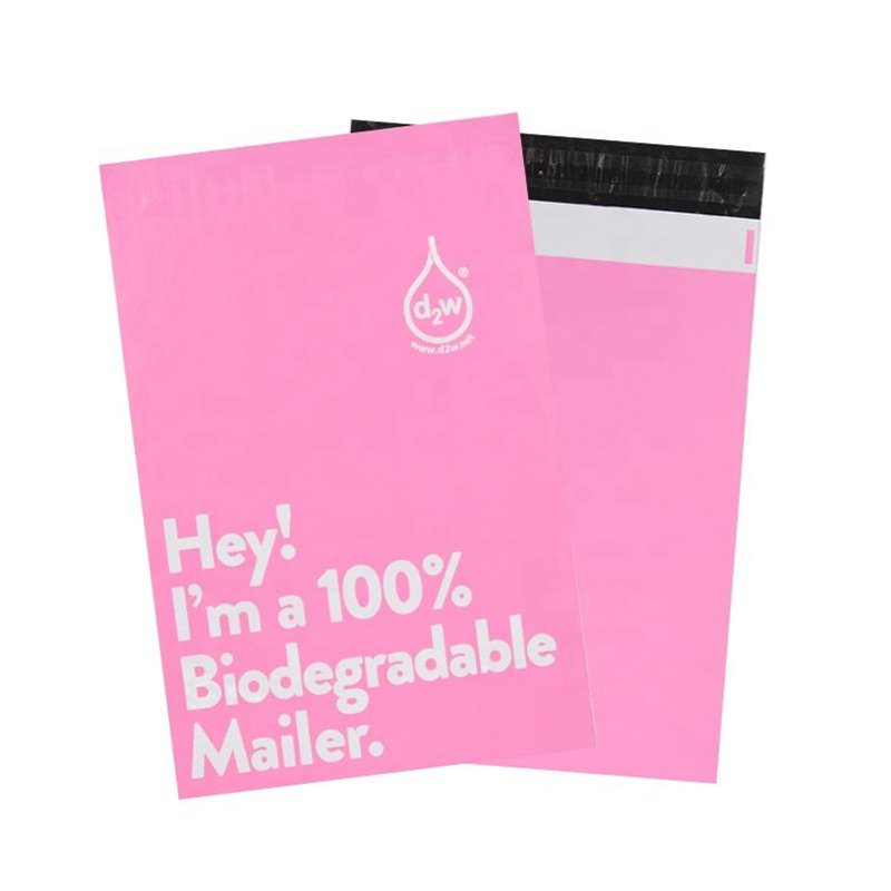 Custom Size Biodegradable Mailing Bags for Clothing Shipping Eco Packaging Supplier