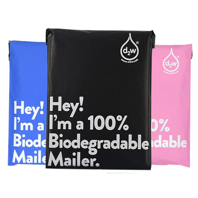 Waterproof Biodegradable Mail Bags Customizable for Apparel Shipping and E-commerce