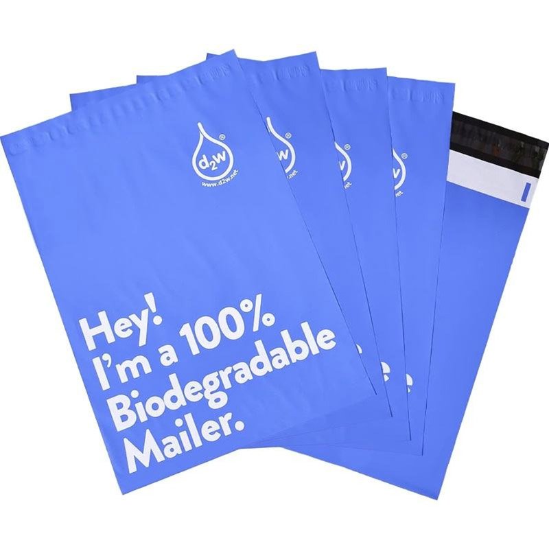 Strong Biodegradable Courier Bags Custom Printed for Eco Clothing Packaging Needs