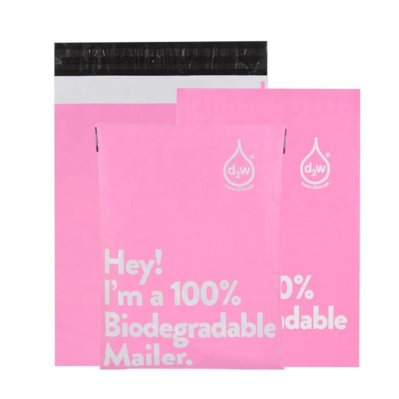 Waterproof Biodegradable Mail Bags Customizable for Apparel Shipping and E-commerce